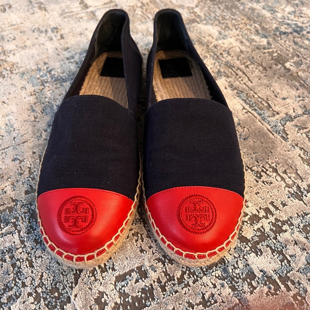Tory Burch espadrilles Size 10 NWOT